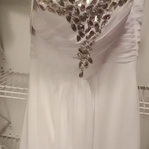 White Dress size 14